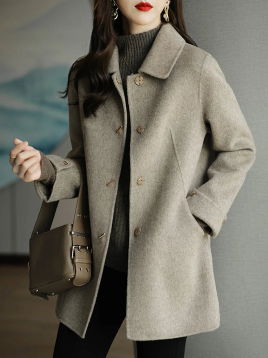 Classic Grace Woolen Coat