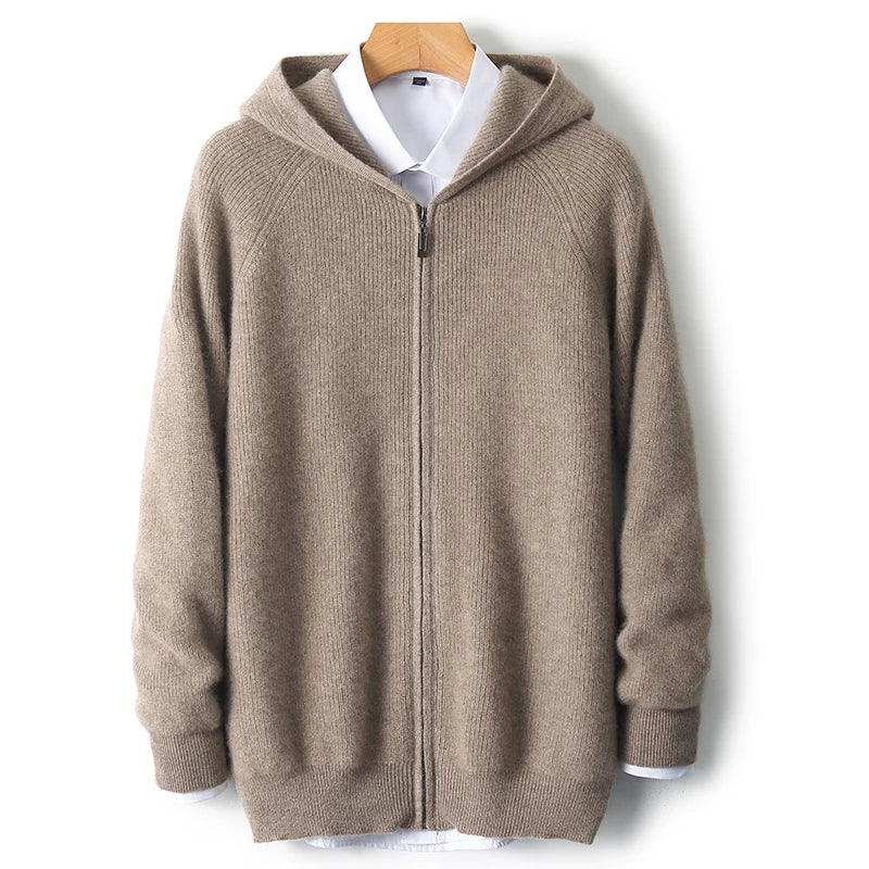 Hudson Cashmere Knit Hoodie
