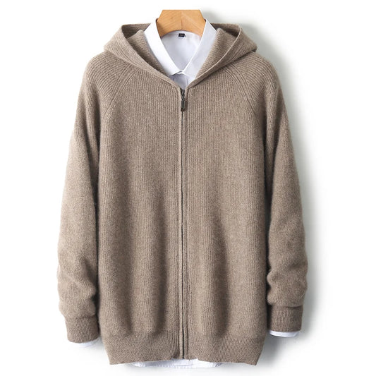 Hudson Cashmere Knit Hoodie