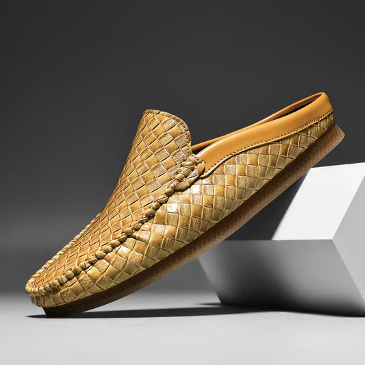 Santo Woven Leather Loafer