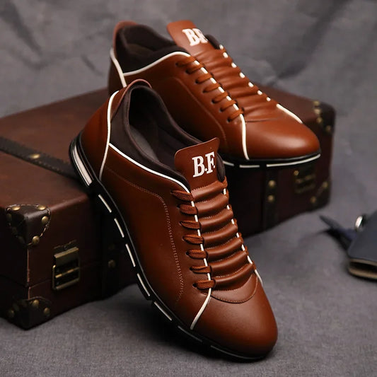 Bruno Fabrizio Genuine Leather Sneakers