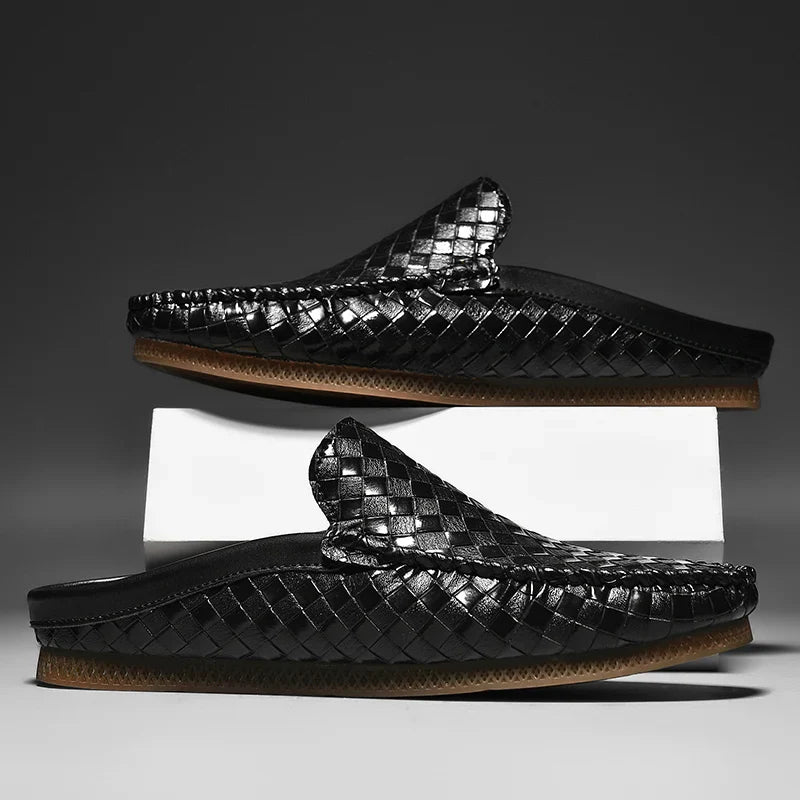 Santo Woven Leather Loafer