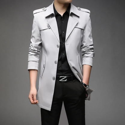 Commander Tailored Trench Coat