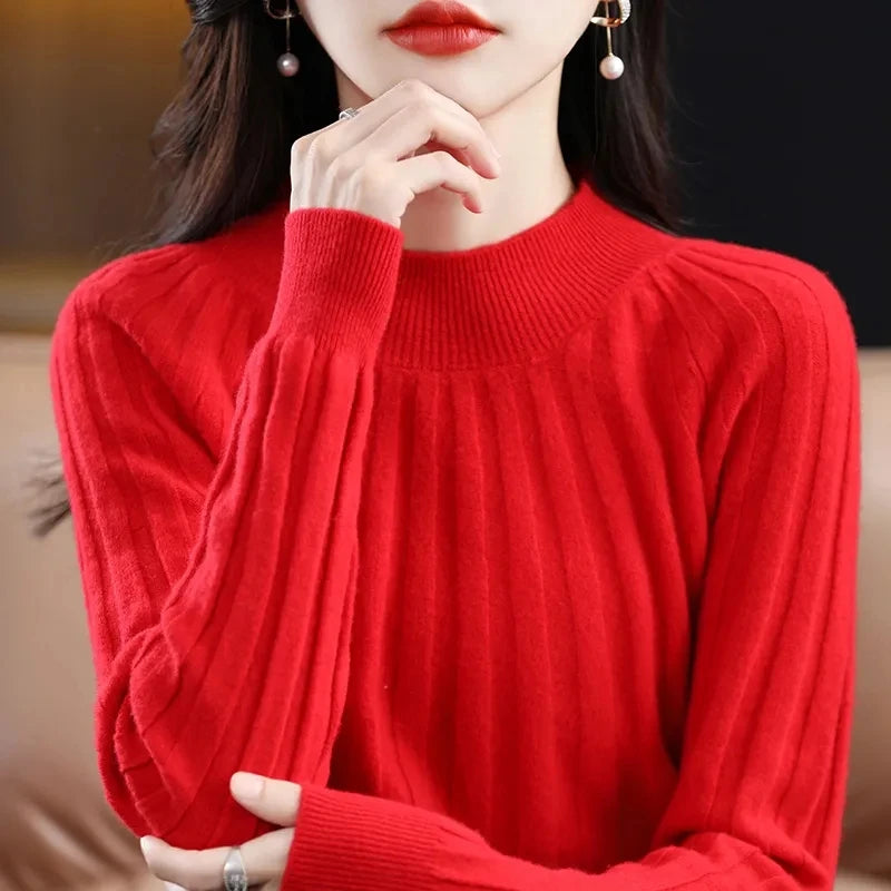 Celeste Ribbed Knit Sweater