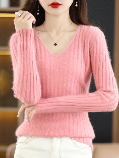 Élise Ribbed Cashmere Sweater