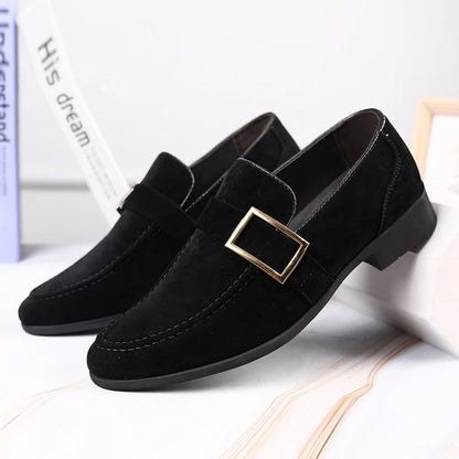 Leroy Genuine Suede Loafers