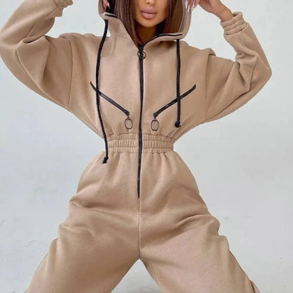 Angel Hooded Jumpsuit