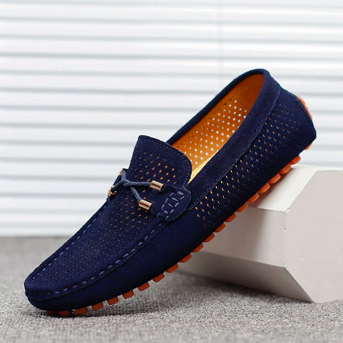 Alfredo Perforated Driving Loafer