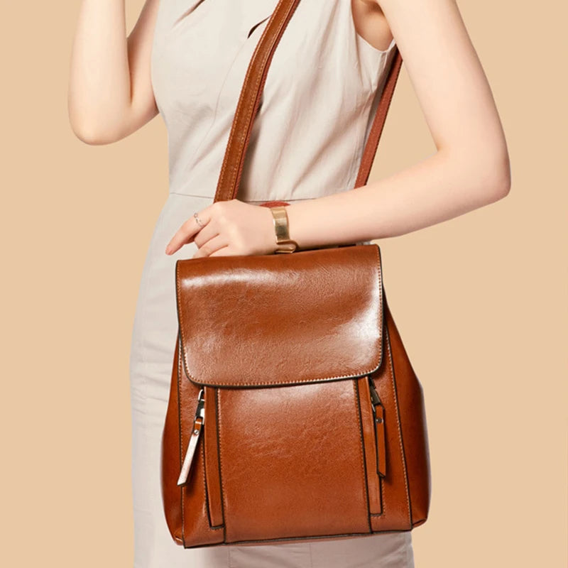 Madison Genuine Leather Backpack