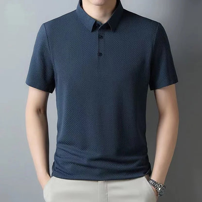 Sartorial Wool-Silk Polo