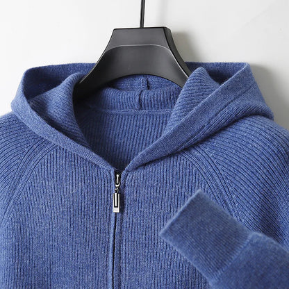 Hudson Cashmere Knit Hoodie