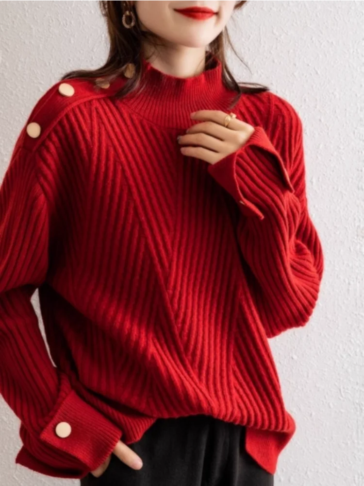 Everly High-Neck Sweater