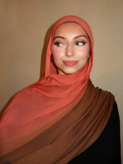 Sunset Ombre Hijab