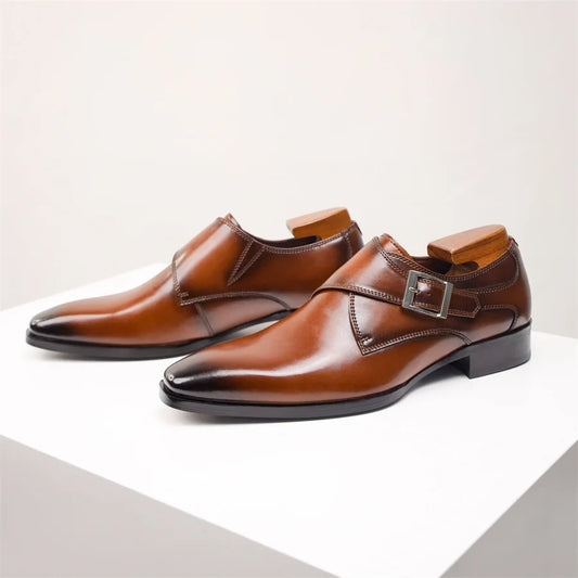 Windsor Classic Monk Strap Loafers