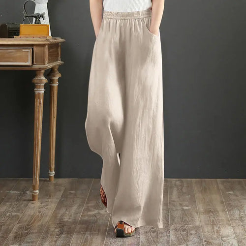 Maeva Relaxed Cotton Pants