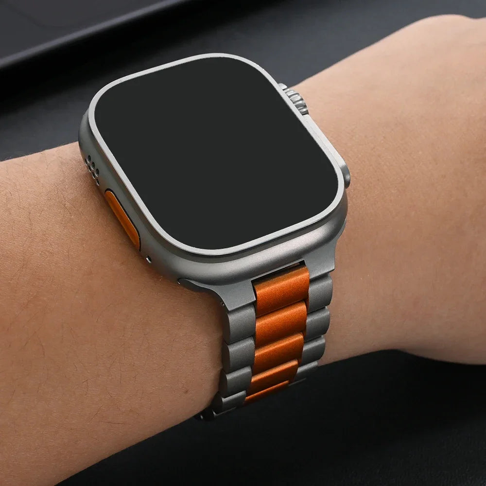 Titanium Apple Watch Bracelet