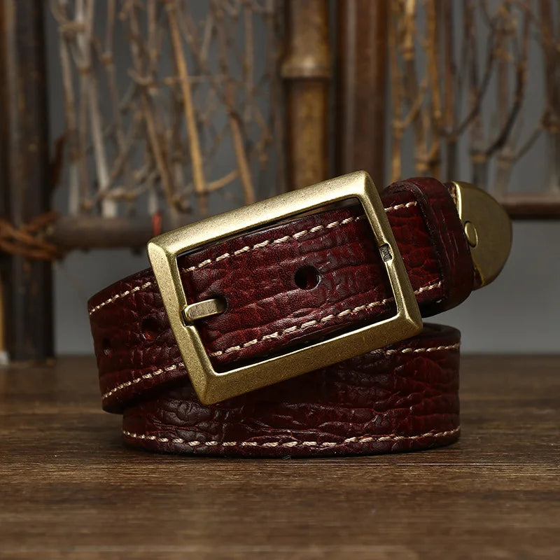 Auburn Genuine Leather Heritage Belt