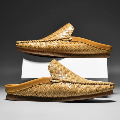 Santo Woven Leather Loafer