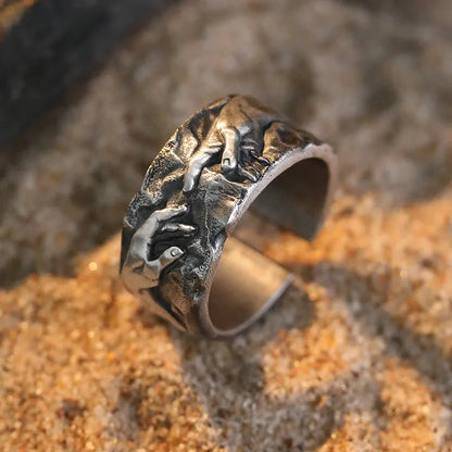 Adelina Etch Band Ring