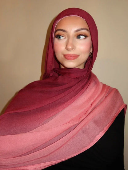 Sunset Ombre Hijab