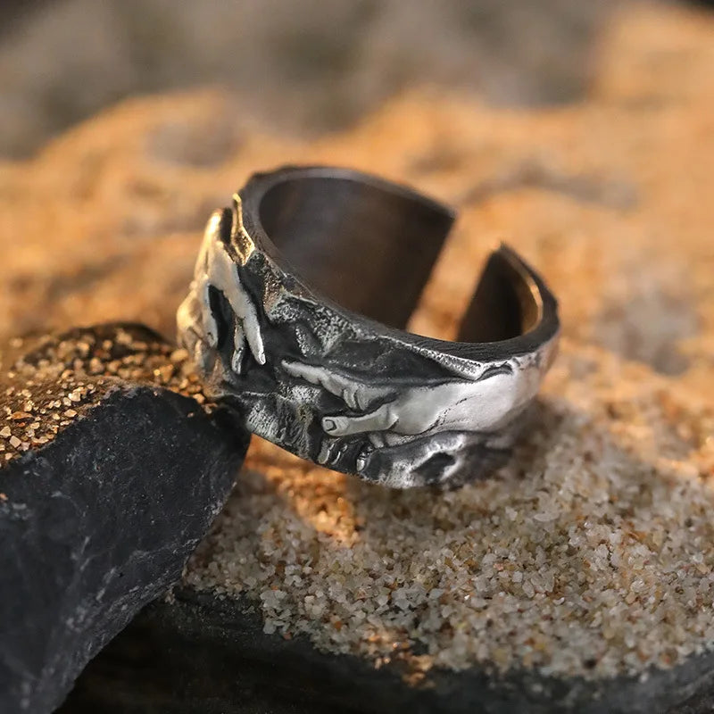 Adelina Etch Band Ring