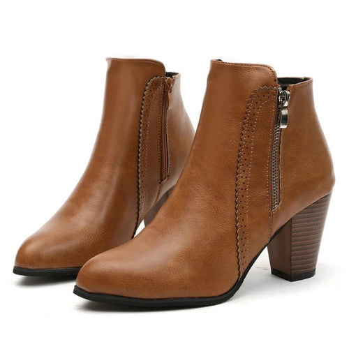 St. Tropez Heeled Ankle Boots
