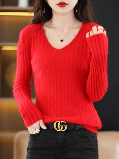 Élise Ribbed Cashmere Sweater