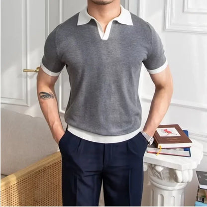 Luca Knit Polo Shirt