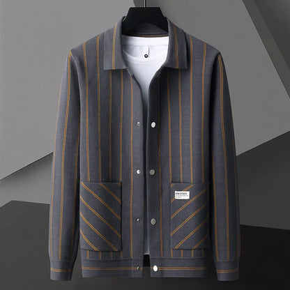 Avant Pinstripe Cardigan