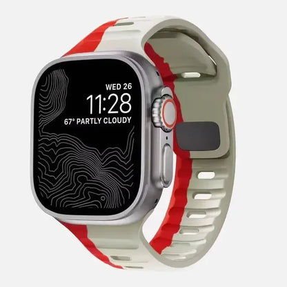 Dakota Silicone Apple Watch Band