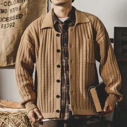 Huxley Handcrafted Wool Cardigan