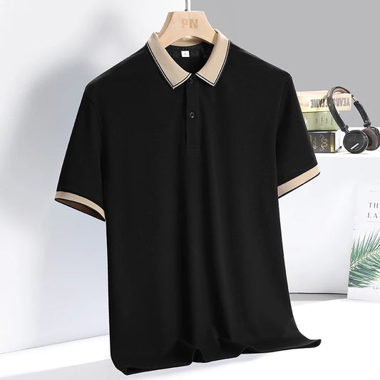 Cruz Trim Collar Polo