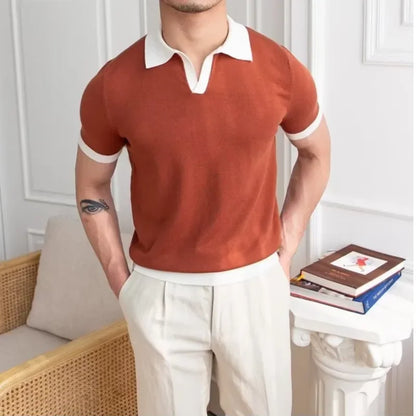 Luca Knit Polo Shirt