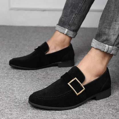 Leroy Genuine Suede Loafers