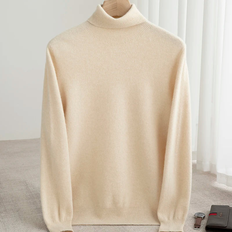 Classic Merino Wool Turtleneck