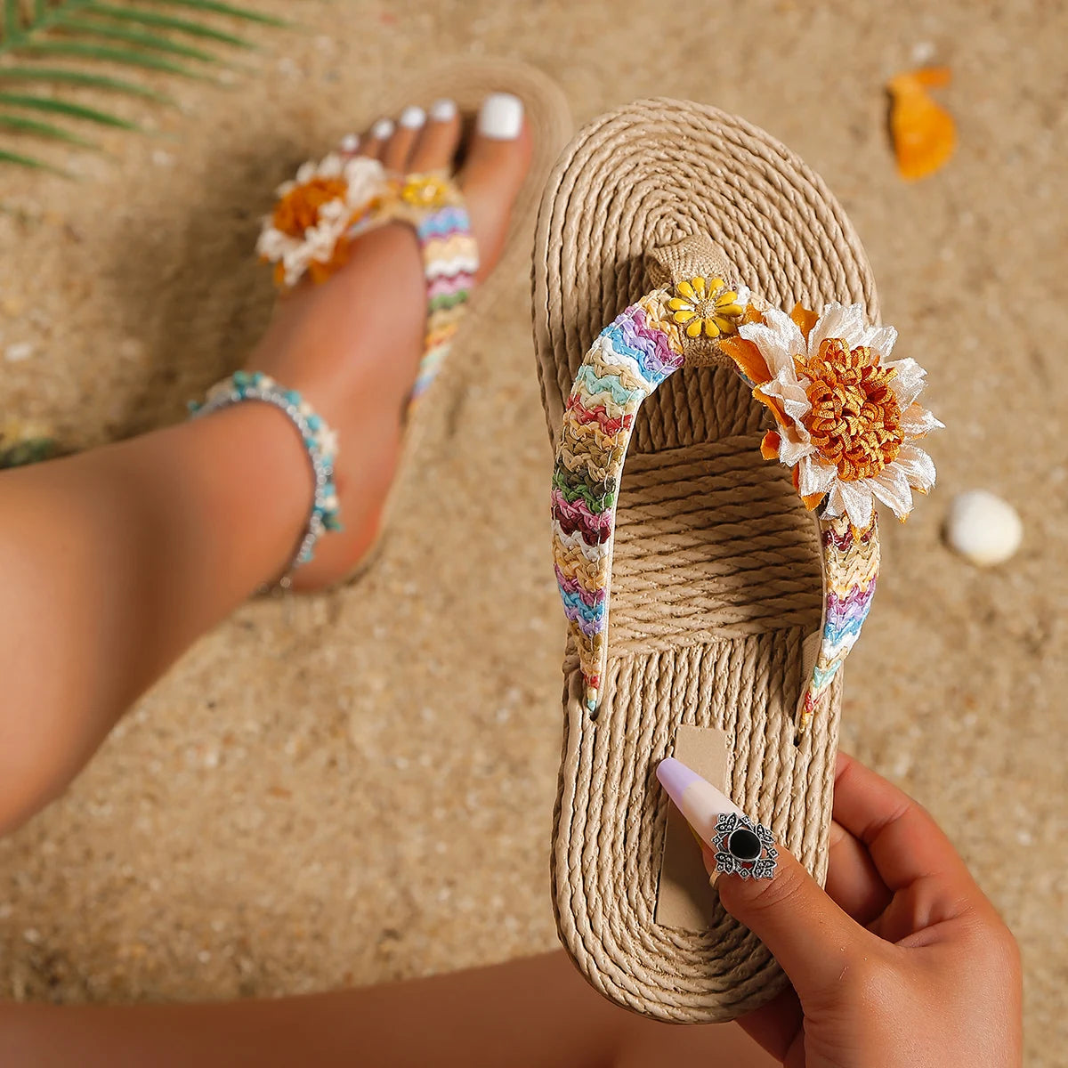 Soléa Bloom Flip Flops