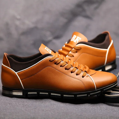 Bruno Fabrizio Genuine Leather Sneakers