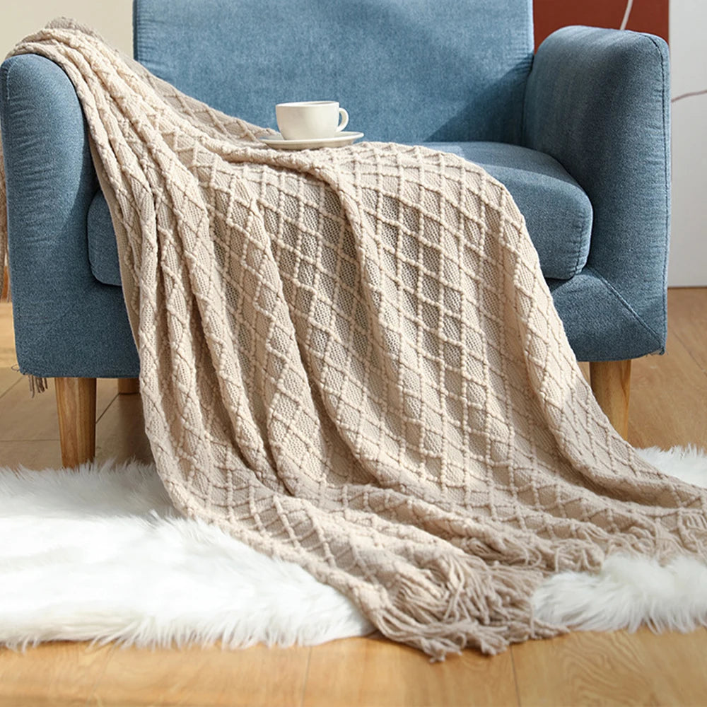 Bliss Knit Throw Blanket