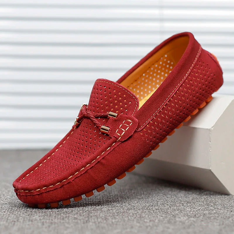 Alfredo Perforated Driving Loafer