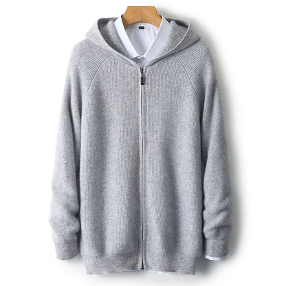 Hudson Cashmere Knit Hoodie