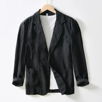 Elio Linen Casual Blazer