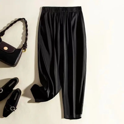 Elara Drape Tapered Pants