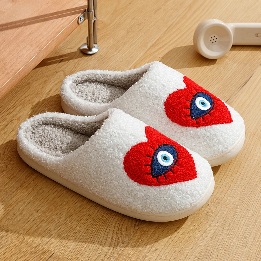 Dreamy Evil Eye Slippers