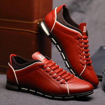 Bruno Fabrizio Genuine Leather Sneakers