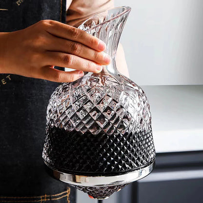 Sommelier’s Crystal Decanter