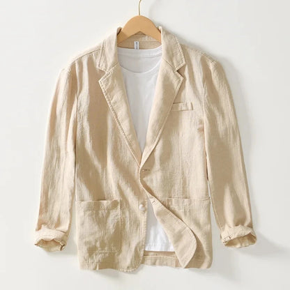 Elio Linen Casual Blazer