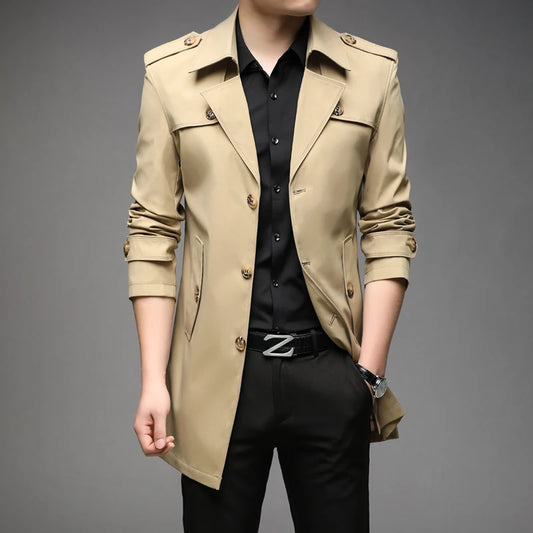 Commander Tailored Trench Coat