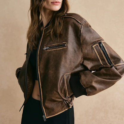 Harper Premium Leather Jacket