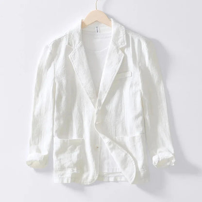 Elio Linen Casual Blazer