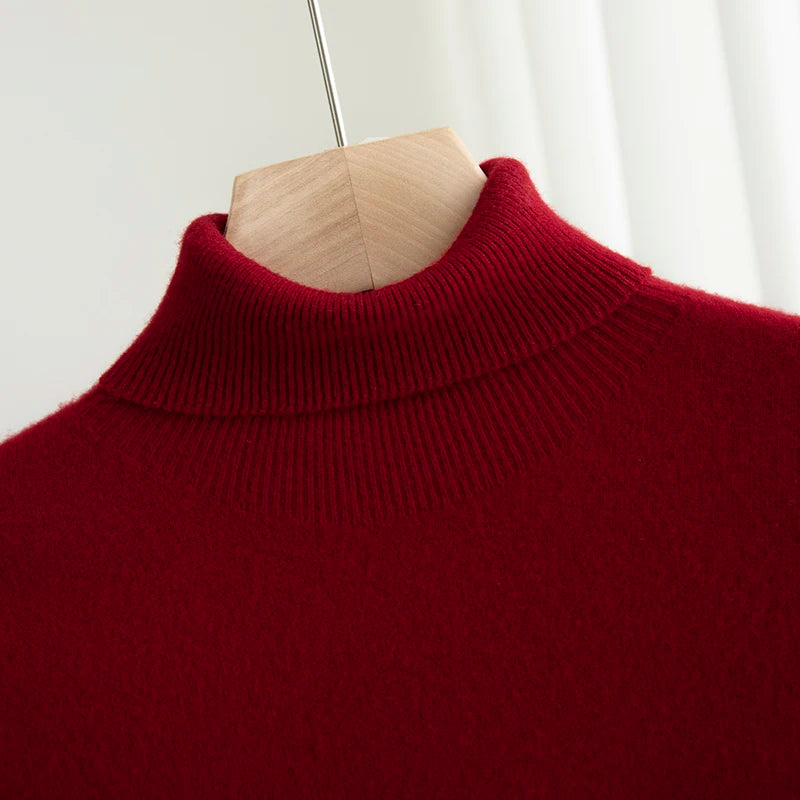 Classic Merino Wool Turtleneck